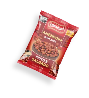 Amendoim Com Pele