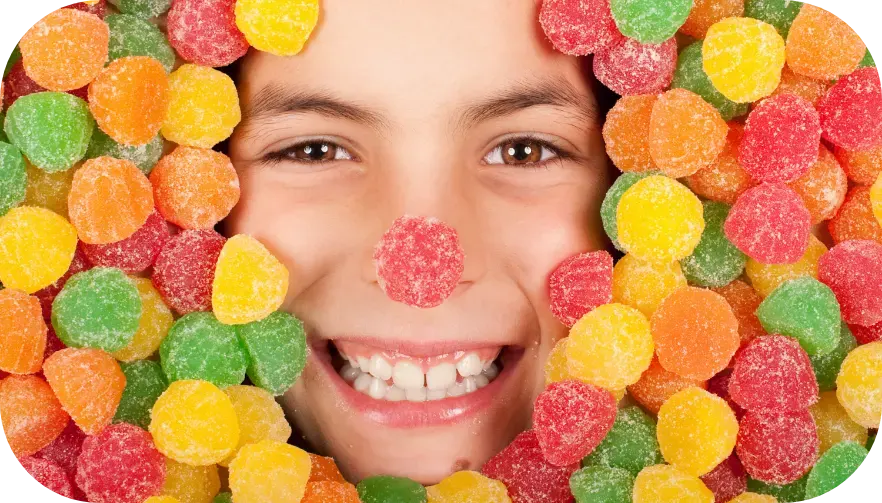 Categoria Doces e Gomas