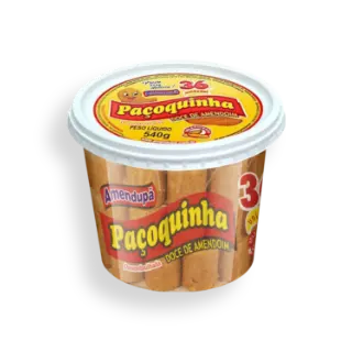 Paçoca Rolha Desembrulhada