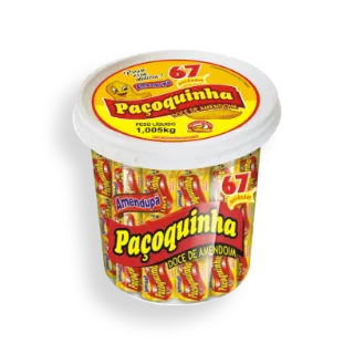 Paçoca Rolha Embrulhada